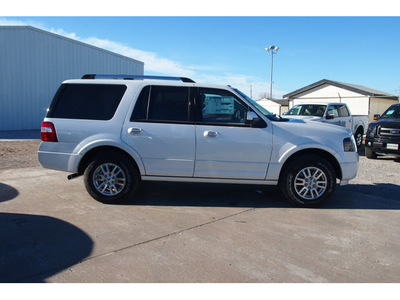 ford expedition 2013 white suv limited flex fuel 8 cylinders 4 wheel drive automatic 73703