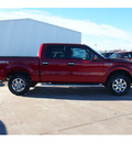 ford f 150 2013 red xlt flex fuel 8 cylinders 4 wheel drive automatic 73703