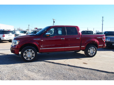 ford f 150 2013 red platinum flex fuel 8 cylinders 4 wheel drive automatic 73703