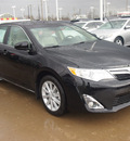 toyota camry 2013 black sedan xle gasoline 4 cylinders front wheel drive automatic 77469