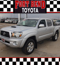 toyota tacoma 2011 silver v6 gasoline 6 cylinders 4 wheel drive automatic 77469