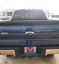 ford f 150 2011 dk  blue lariat gasoline 6 cylinders 4 wheel drive automatic with overdrive 77469