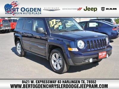 jeep patriot 2013 dk  blue suv sport gasoline 4 cylinders front wheel drive automatic 78550