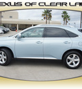 lexus rx 350 2011 blue suv gasoline 6 cylinders front wheel drive automatic 77546