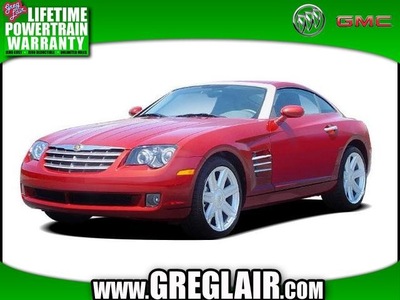 chrysler crossfire 2005 red hatchback limited gasoline 6 cylinders rear wheel drive not specified 79015