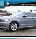 bmw 1 series 2009 dk  gray coupe 128i gasoline 6 cylinders rear wheel drive automatic 77002