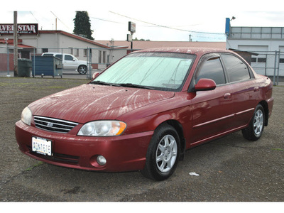 kia spectra 2004 red sedan ls gasoline 4 cylinders front wheel drive manual 98632