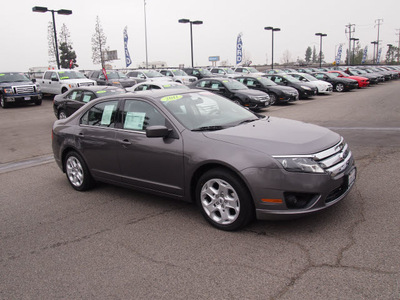 ford fusion 2011 gray sedan se flex fuel 6 cylinders front wheel drive automatic 91010