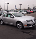 ford fusion 2012 silver sedan se gasoline 4 cylinders front wheel drive automatic 91010