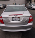 ford fusion 2012 silver sedan se gasoline 4 cylinders front wheel drive automatic 91010