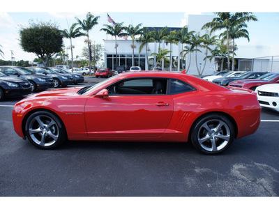 chevrolet camaro 2013 red coupe lt gasoline 6 cylinders rear wheel drive automatic 33177