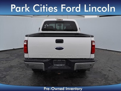 ford f 250 super duty 2010 white lariat diesel 8 cylinders 4 wheel drive automatic 75235