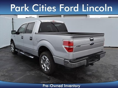 ford f 150 2010 silver xlt flex fuel 8 cylinders 2 wheel drive automatic 75235