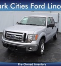 ford f 150 2012 silver xlt flex fuel 8 cylinders 2 wheel drive automatic 75235