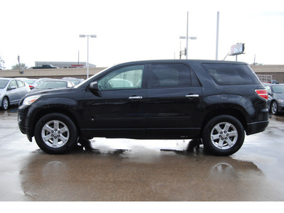 saturn outlook 2009 black suv xe gasoline 6 cylinders all whee drive automatic 77025
