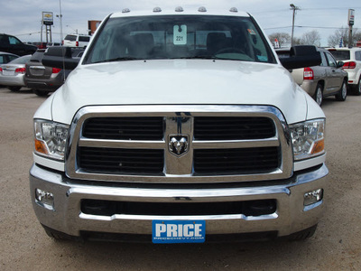 ram 3500 2012 white slt diesel 6 cylinders 2 wheel drive automatic 78064