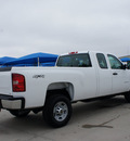 chevrolet silverado 2500hd 2013 white work truck gasoline 8 cylinders 4 wheel drive automatic 76206