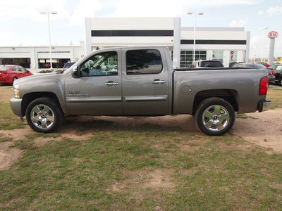 chevrolet silverado 1500 2009 gray lt flex fuel 8 cylinders 2 wheel drive automatic 77375