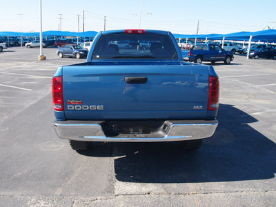 dodge ram 1500 2004 blue pickup truck slt gasoline 8 cylinders rear wheel drive automatic 76234