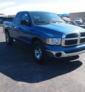 dodge ram 1500 2004 blue pickup truck slt gasoline 8 cylinders rear wheel drive automatic 76234