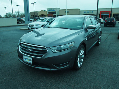ford taurus 2013 sterling gray metal sedan limited gasoline 6 cylinders front wheel drive automatic 77642