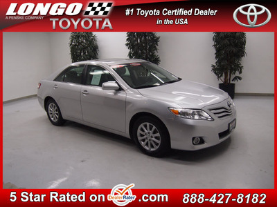 toyota camry 2011 silver sedan xle v6 gasoline 6 cylinders front wheel drive automatic 91731