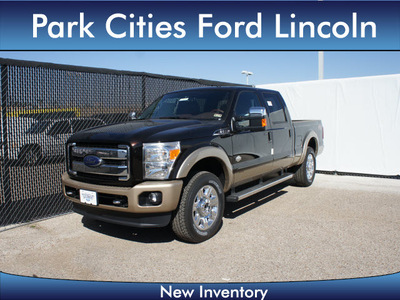 ford f 250 super duty 2013 black king ranch 8 cylinders automatic 75235