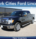 ford f 150 2013 black xlt 8 cylinders automatic 75235