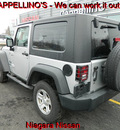 jeep wrangler 2009 gray suv x gasoline 6 cylinders 4 wheel drive automatic 14094