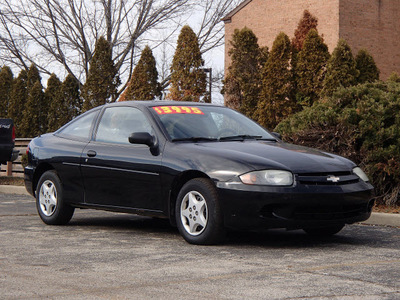 chevrolet cavalier 2004 black coupe ls gasoline 4 cylinders front wheel drive automatic 61832