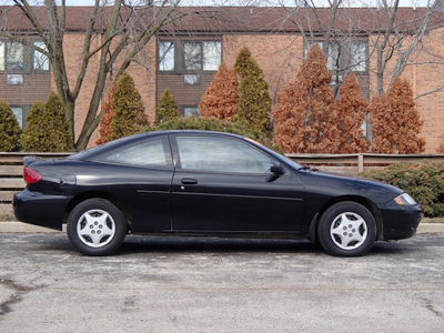 chevrolet cavalier 2004 black coupe ls gasoline 4 cylinders front wheel drive automatic 61832