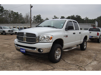 dodge ram 2500 2009 white slt diesel 6 cylinders 4 wheel drive automatic 77630