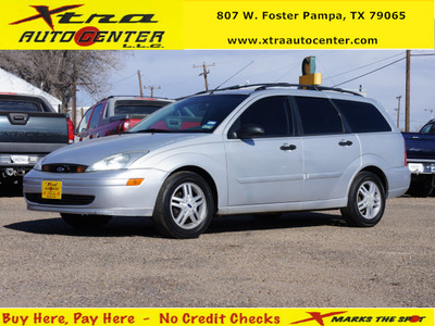 ford focus 2000 silver wagon se gasoline 4 cylinders front wheel drive automatic 79065
