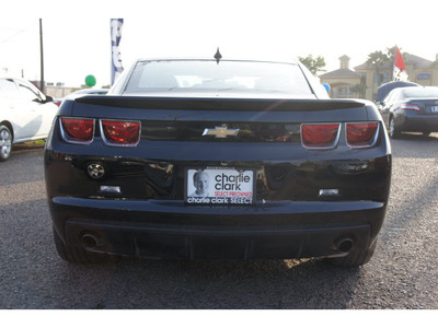 chevrolet camaro 2012 black coupe ls gasoline 6 cylinders rear wheel drive automatic 78520