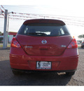 nissan versa 2011 red hatchback 1 8 s gasoline 4 cylinders front wheel drive automatic with overdrive 78520