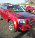 ford escape 2008 dk  red suv limited gasoline 6 cylinders front wheel drive automatic 62863