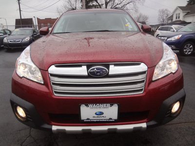 subaru outback 2013 red wagon 2 5i limited gasoline 4 cylinders all whee drive automatic 45324