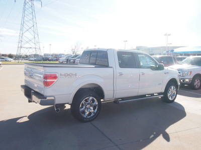 ford f 150 2013 off white king ranch gasoline 6 cylinders 4 wheel drive automatic 76108