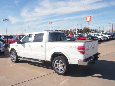 ford f 150 2013 off white king ranch gasoline 6 cylinders 4 wheel drive automatic 76108