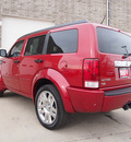 dodge nitro 2007 red suv r t gasoline 6 cylinders 4 wheel drive automatic 80301