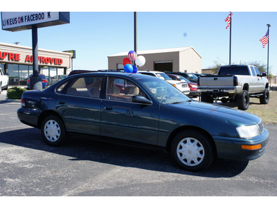 toyota avalon 1995 dark green sedan xl gasoline v6 front wheel drive automatic 76543