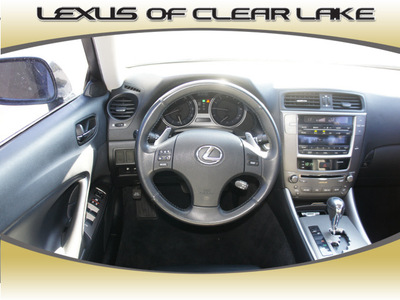 lexus is 250 2009 dk  gray sedan gasoline 6 cylinders rear wheel drive automatic 77546