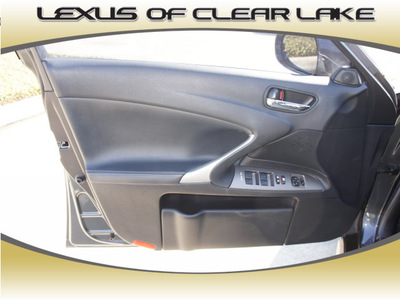lexus is 250 2009 dk  gray sedan gasoline 6 cylinders rear wheel drive automatic 77546