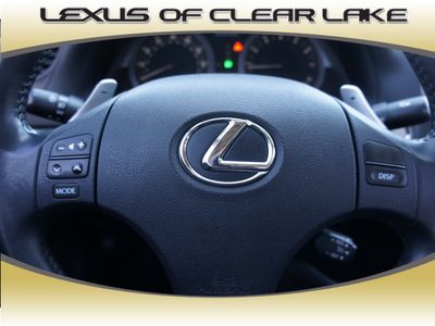 lexus is 250 2009 dk  gray sedan gasoline 6 cylinders rear wheel drive automatic 77546