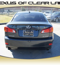 lexus is 250 2009 dk  gray sedan gasoline 6 cylinders rear wheel drive automatic 77546