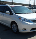 toyota sienna 2013 white van limited 7 passenger gasoline 6 cylinders front wheel drive automatic 78232