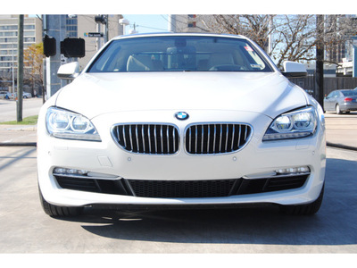 bmw 6 series 2012 white coupe 650i gasoline 8 cylinders rear wheel drive automatic 77002