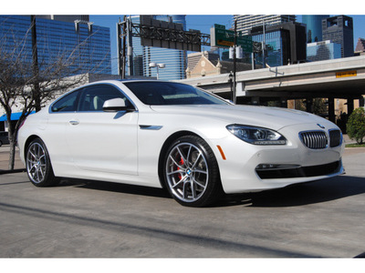 bmw 6 series 2012 white coupe 650i gasoline 8 cylinders rear wheel drive automatic 77002