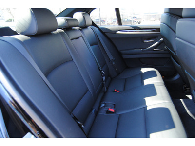 bmw 5 series 2013 black sedan 550i gasoline 8 cylinders rear wheel drive automatic 77002