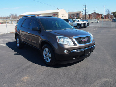 gmc acadia 2009 brown suv sle 1 gasoline 6 cylinders front wheel drive automatic 76234
